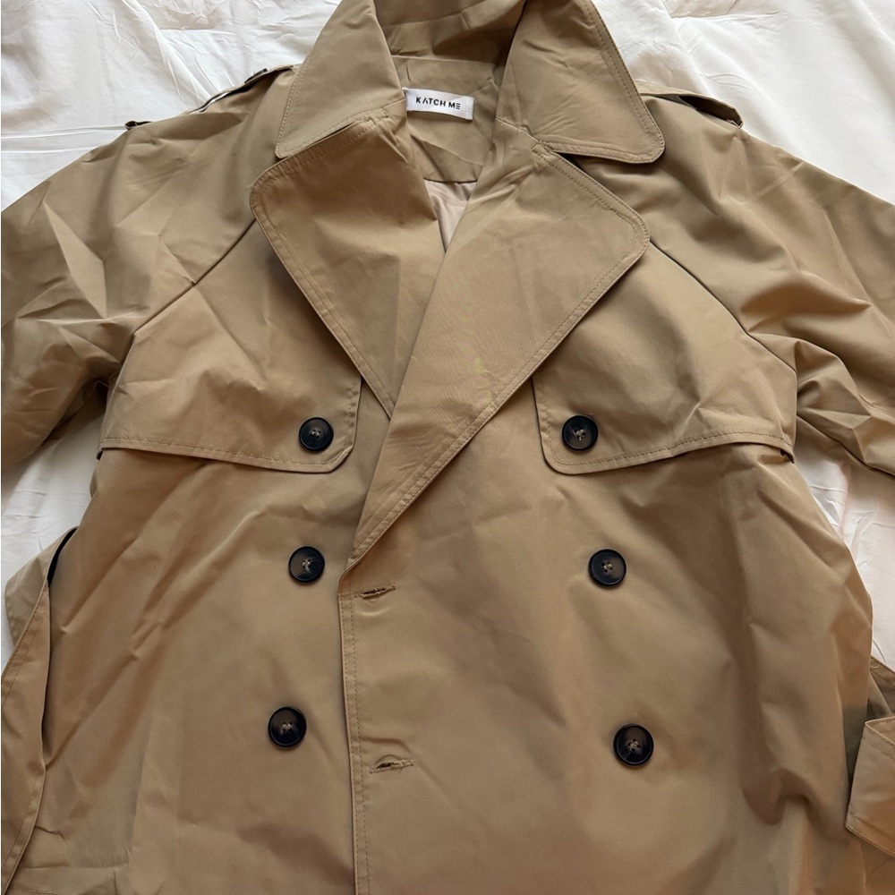 Women's Tan Trench Coat